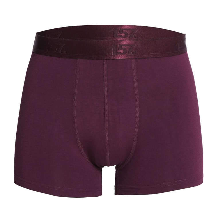 Bamboo boxer "Mattheo" Burgundy